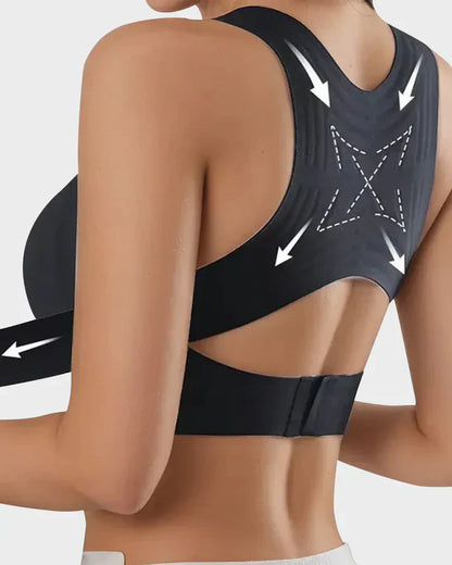 ✨Last Day: 50% Off Orthex PosturePro™ Front Closure Cross-Back Wireless Posture Bra