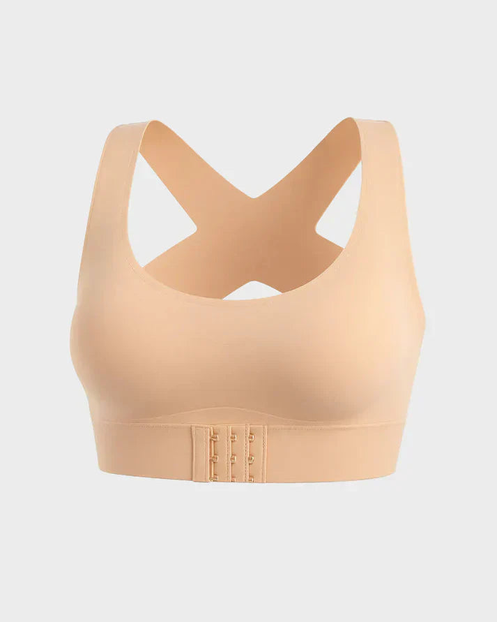 ✨Last Day: 50% Off Orthex PosturePro™ Front Closure Cross-Back Wireless Posture Bra